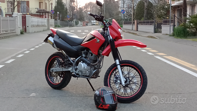 Honda XR 125 Dall'ara incidentata
