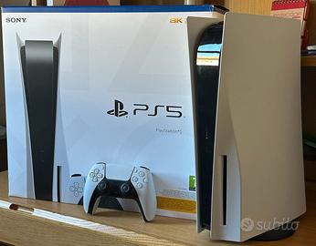 PS5 DISCO PARI AL NUOVO+ DUALSENSE E ACCESSORI