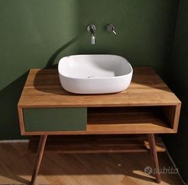 Mobile bagno in legnk di teak Cipì feelgood