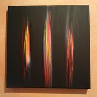 ENNIO FINZI 30x30 olio su tela ARCHIVIATO