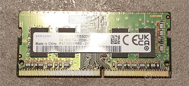 Modulo ram Samsung 4 gb per notebook