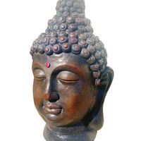 Testa di Buddha decorazione giardino