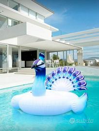 Gonfiabile galleggiante pavone