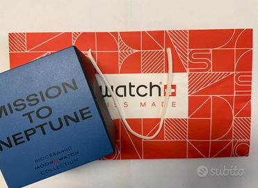 Moonswatch "Mission To Neptune" Swatch x Omega