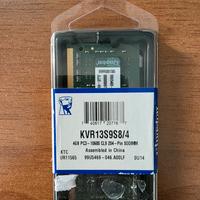 Modulo RAM Kingston DDR3 sodimm Apple Mac mini HP