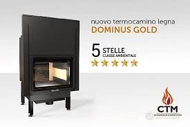 Termocamino CTM DOMINUS GOLD LEGNA NUOVO