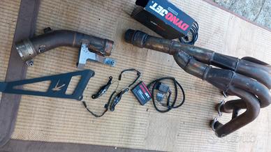 Collettori modificati per Kawasaki ZX10R del 08/09