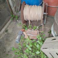 Carrello con tubo e lance