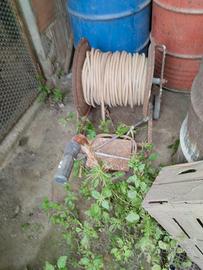 Carrello con tubo e lance