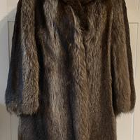 Giacca /cappotto vintage pelliccia Marmotta