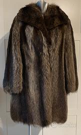 Giacca /cappotto vintage pelliccia Marmotta