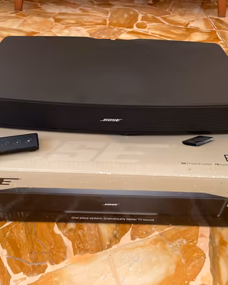 BOSE Solo TV soundbar con Scatola e Accessori