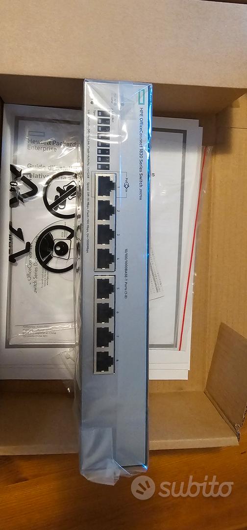 Switch con 8 porte 2.5G Ethernet e 2 porte SFP da 10G, TEM2010X