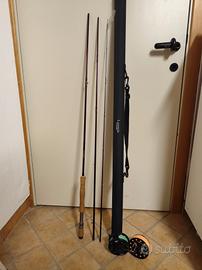 canna da mosca+mulinello