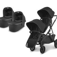 passeggino trio gemellare 