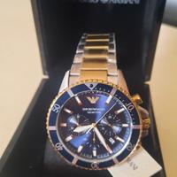 Crono Armani Nuovo con pellicole antigraffio