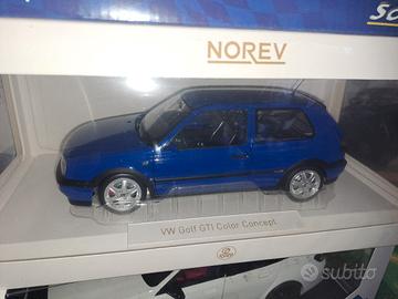 auto 1/18 Norev volkswagen golf 