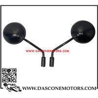 COPPIA SPECCHI DX SX DUCATI MONSTER NERO