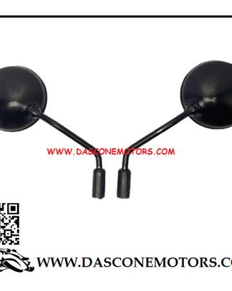 COPPIA SPECCHI DX SX DUCATI MONSTER NERO