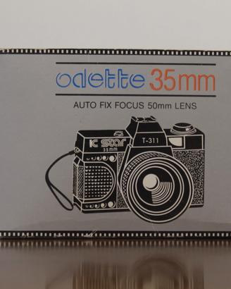 Fotocamera analogica per bambini e ragazzi