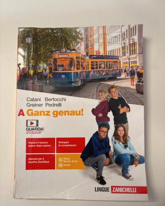Libro tedesco “Ganz Genau!”