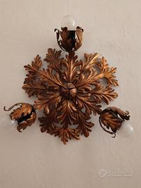 applique lampadario da parete vintage