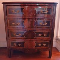 Cassettone comò in stile Luigi Filippo