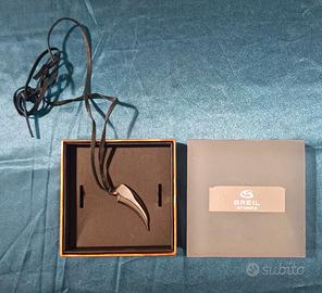 Breil Stones collana ciondolo acciaio con scatola