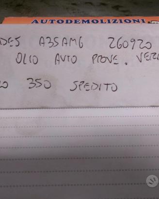 Pompa olio mercedes a35 amg