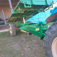 Rimorchio pizeta forestale trazionato