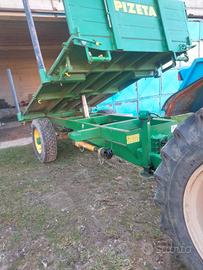 Rimorchio pizeta forestale trazionato