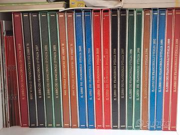 20 volumi IL LIBRO DEI FRANCOBOLLI ITALIANI- NUOVI