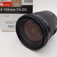 Sigma 24-105 F4 DG OS HSM ART per Nikon AF