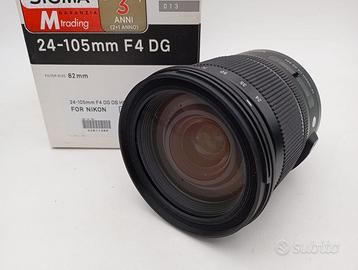 Sigma 24-105 F4 DG OS HSM ART per Nikon AF