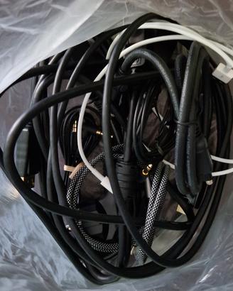 Cavi: HDMI, DISPLAYPORT, JACK, OPTICAL