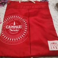 Campari Zaino gadget aperitivo bitter soda Milano