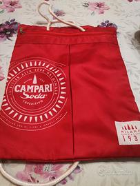 Campari Zaino gadget aperitivo bitter soda Milano