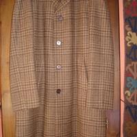 Cappotto uomo confezionato a mano, tg. 48