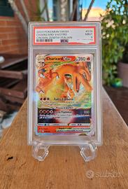 Charizard PSA 9 VAstro 019/159 Zenit Regale Carte 