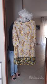 vestito marca Oltre t.40 mat.tipo raso