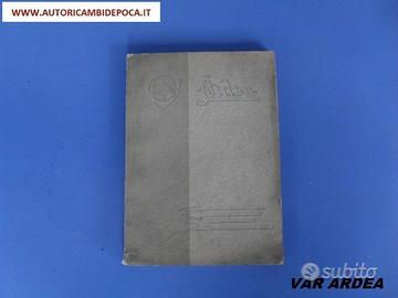 Libretto Uso e Manutenzione - Lancia Ardea 1940