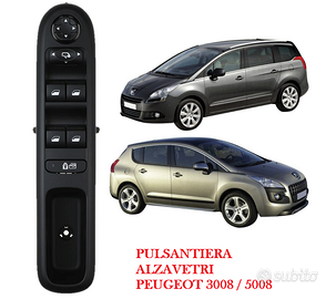 PULSANTIERA ALZAVETRO PEUGEOT 3008 5008 LATO GUIDA