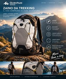 Zaino da montagna 20 lt 