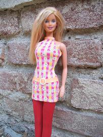 Vestito Barbie Pretty in Plaid variante