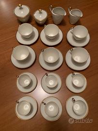 Servizio tazzine caffè e the bavarese