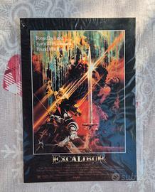 Cartolina 3D Lenticolare Film EXCALIBUR