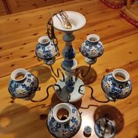 Lampadario Vintage ceramica