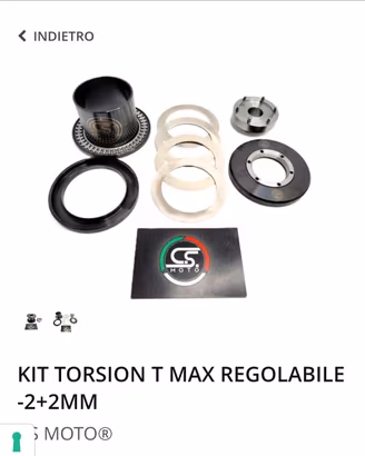  kit torsion per Tmax 500