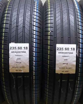 4 GOMME 235 60 18 BRIDGESTONE 2024 RIF3955