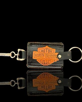 Portachiavi da Cintura Harley-Davidson vera Pelle